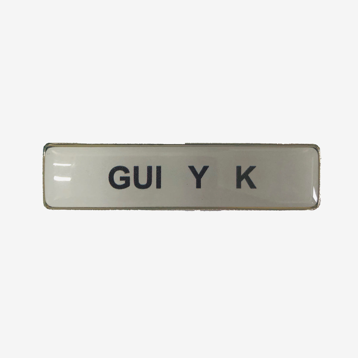 Navy No. 3 Name Tag