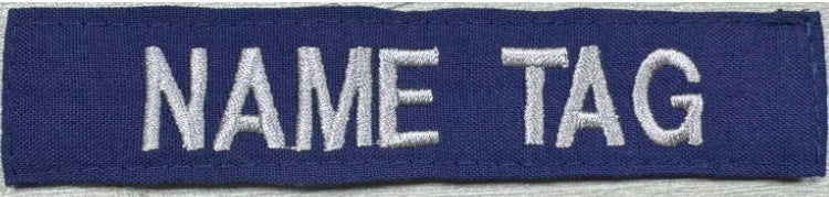Surgical Tunic Nametag (set of 2)
