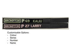 Velcro Strap (Customise Series, Number and Name)