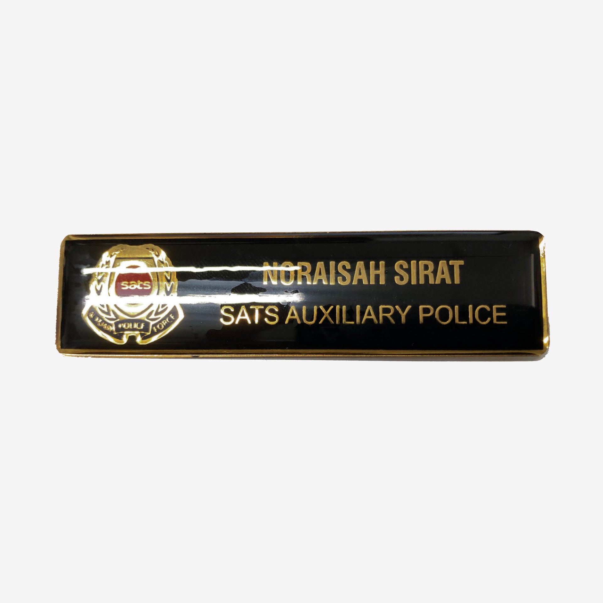 SATS Auxiliary Police Name Tag – Joint & Y Enterprise